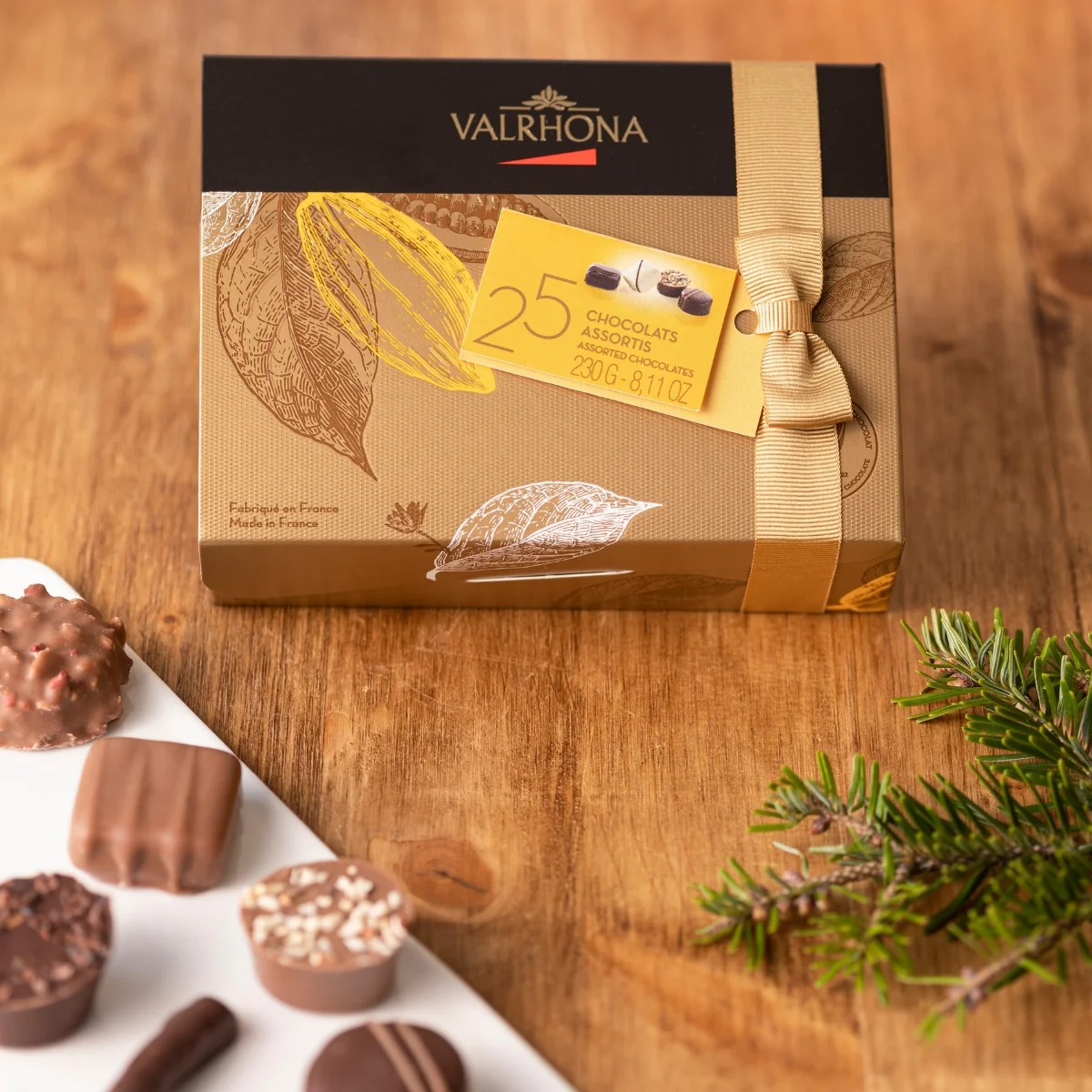Ballotin 25 bonbons de chocolat assortis - 8 variétés - Image 5