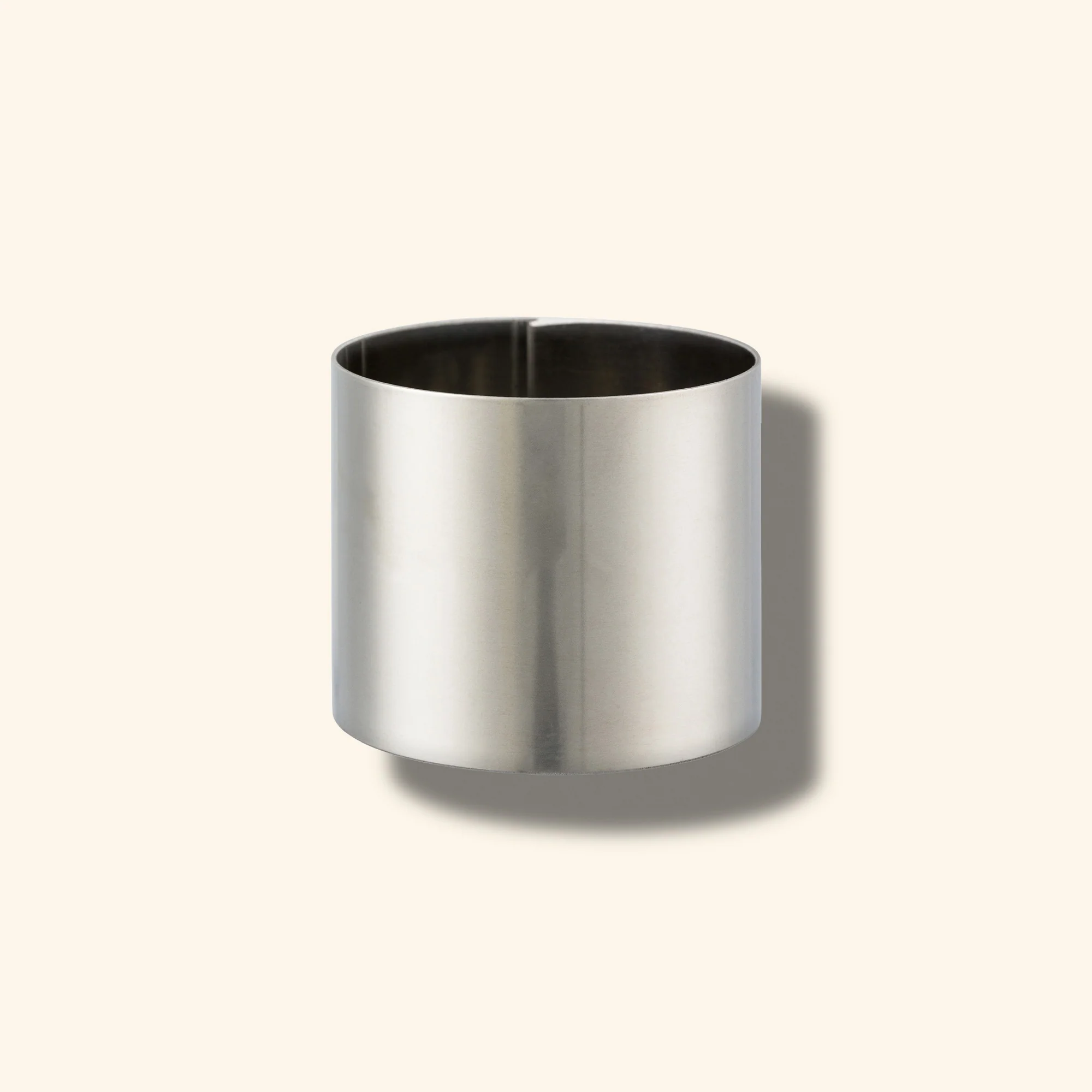 Cercle en inox 5 cm x 4,5 cm