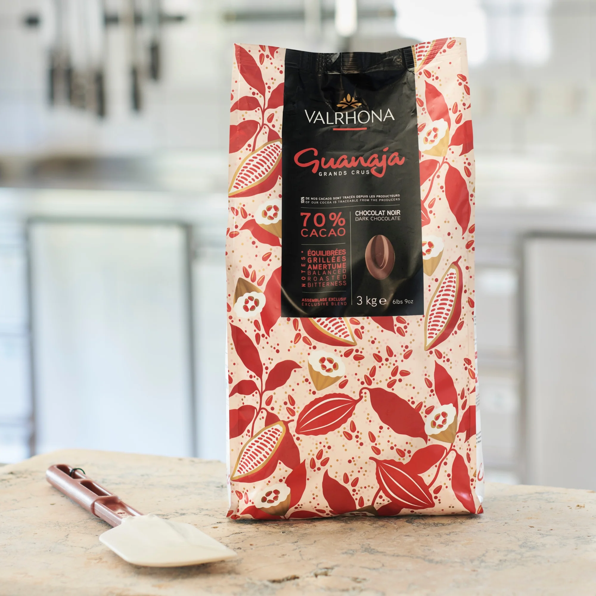 Chocolat noir pour la pâtisserie Guanaja 70% - 3kg - Image 5