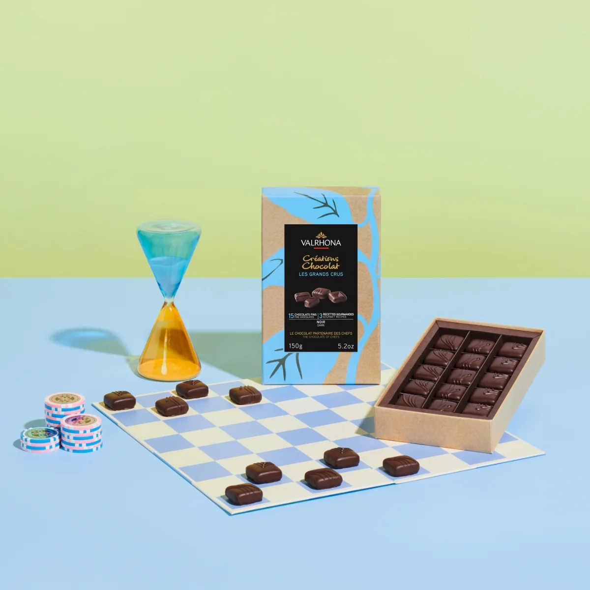 Coffret 15 bonbons de chocolat noir - 150g - Image 3