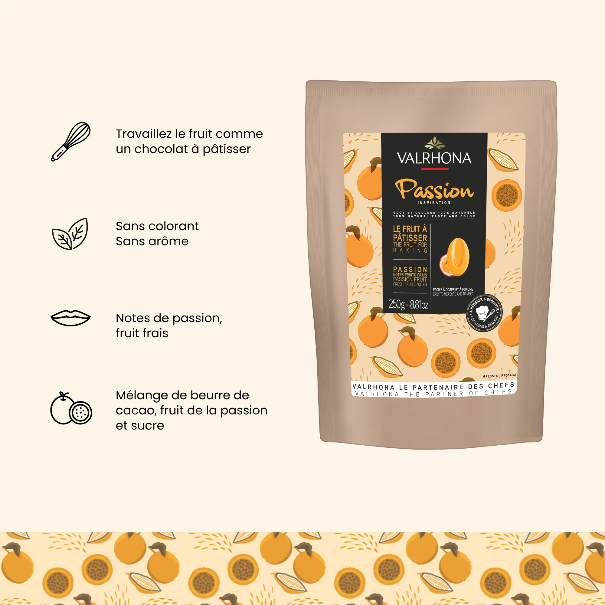 Couverture de fruits Inspiration Passion - 250g - Image 3