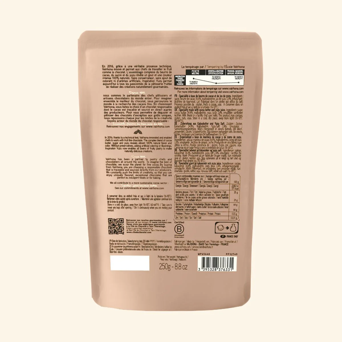 Couverture de fruits Inspiration Yuzu - 250g - Image 7