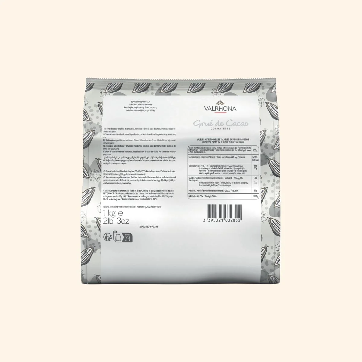 Grué de cacao - 1kg - Image 4
