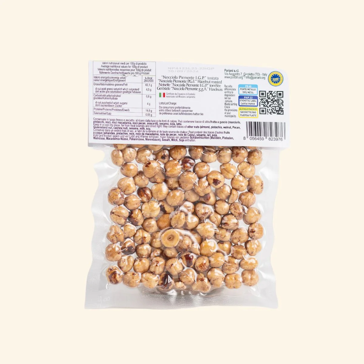 Noisettes entières grillées IGP Piémont  - 100g - Image 7