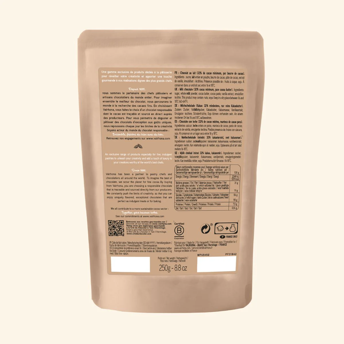 Pépites de chocolat au lait - 250g - Image 4