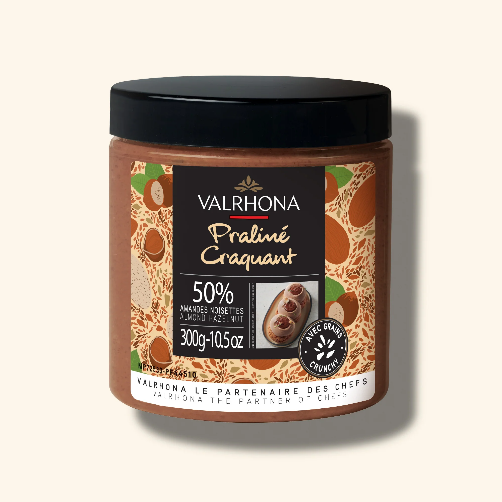 Praliné craquant amandes et noisettes 50% - 300g