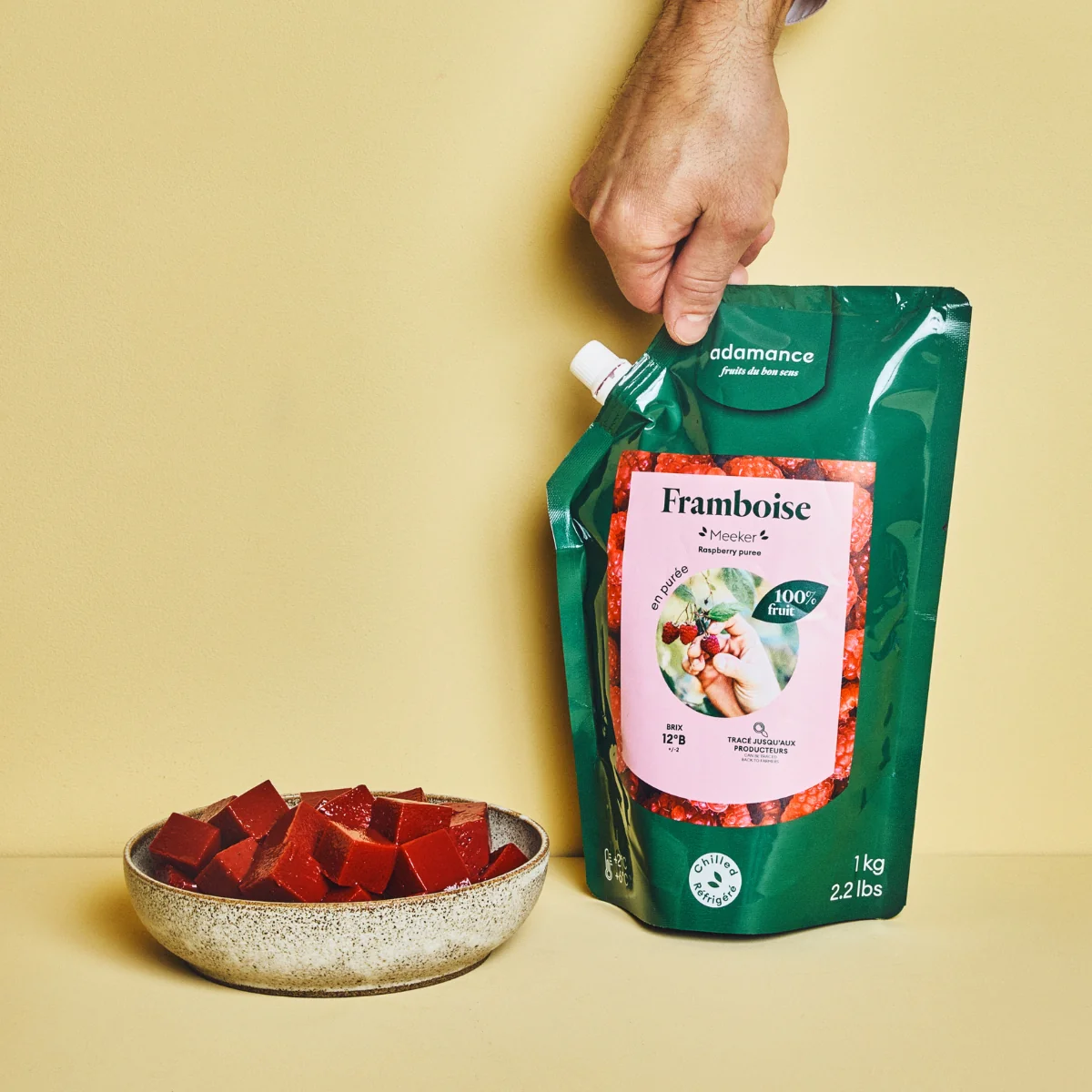 Purée de framboise réfrigérée - 2 x 1kg - Image 4