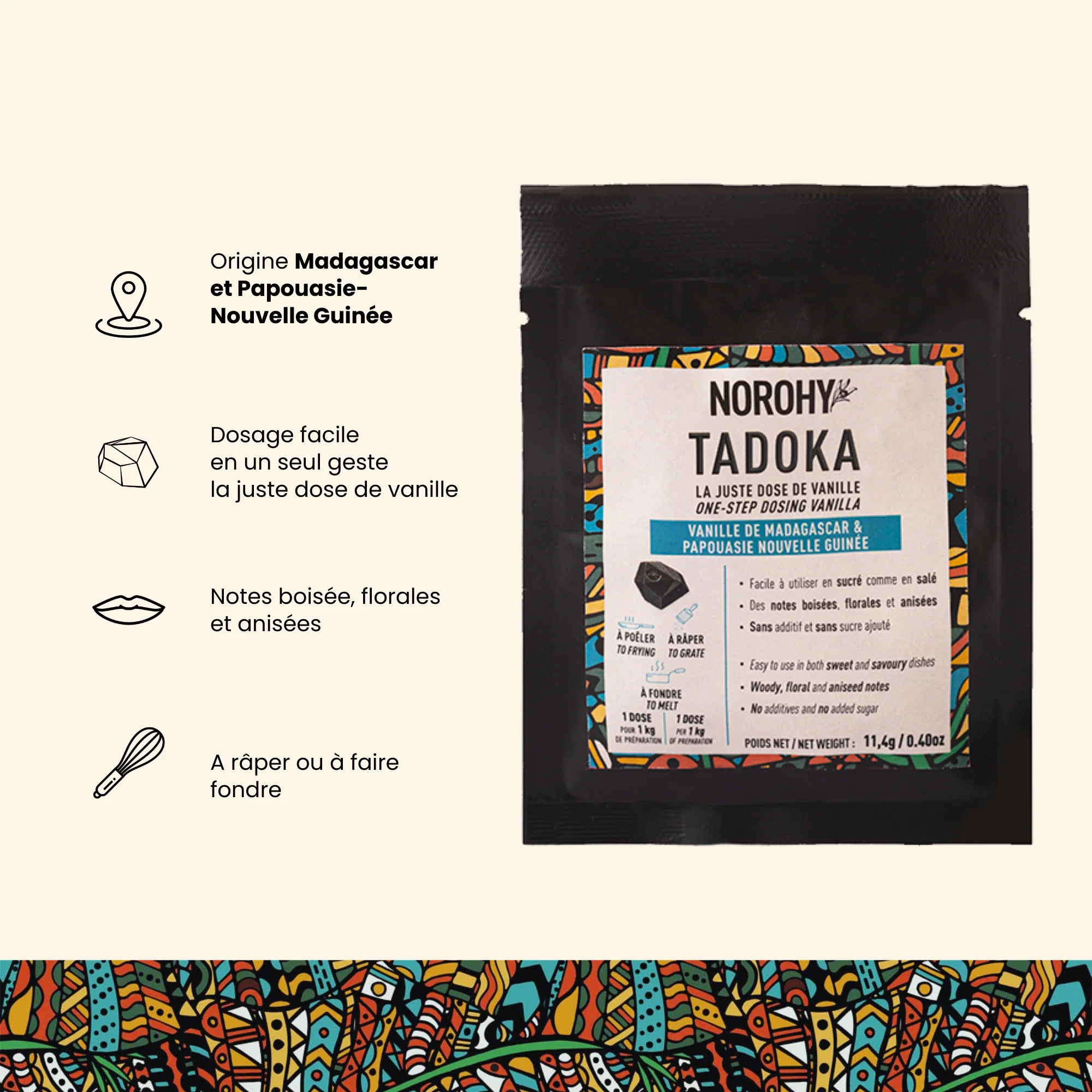 Tadoka : la juste dose de vanille - 10g - Image 3